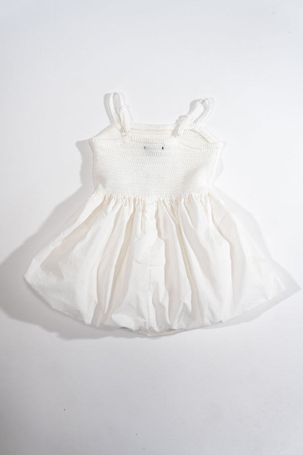 Forever21 Girls Smocked Cami Dress CREAM