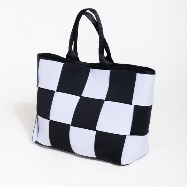 Forever21 ICON TOTE BLACK And WHITE