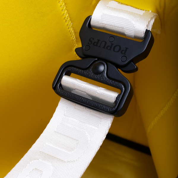 Forever21 ICON TOTE WHITE YELLOW