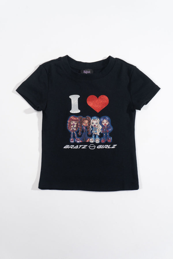 Forever21 Kids Bratz Graphic Tee BLACK/MULTI