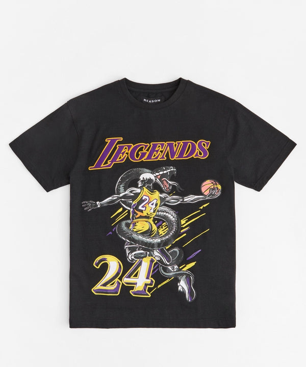 Forever21 Legends 24 Short Sleeve Tee - Black BLACK