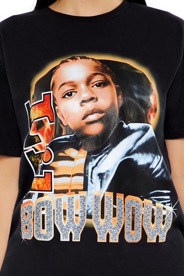 Forever21 Lil Bow Wow Graphic Tee BLACK/MULTI