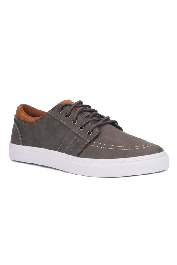 Forever21 Men's Crosby Low Top Sneakers Grey