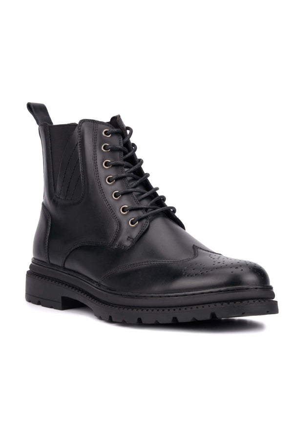 Forever21 Men's Devon Ankle Boots Black
