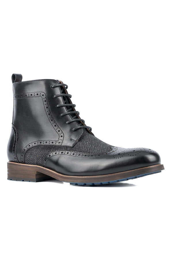 Forever21 Men's Flint Boots Black
