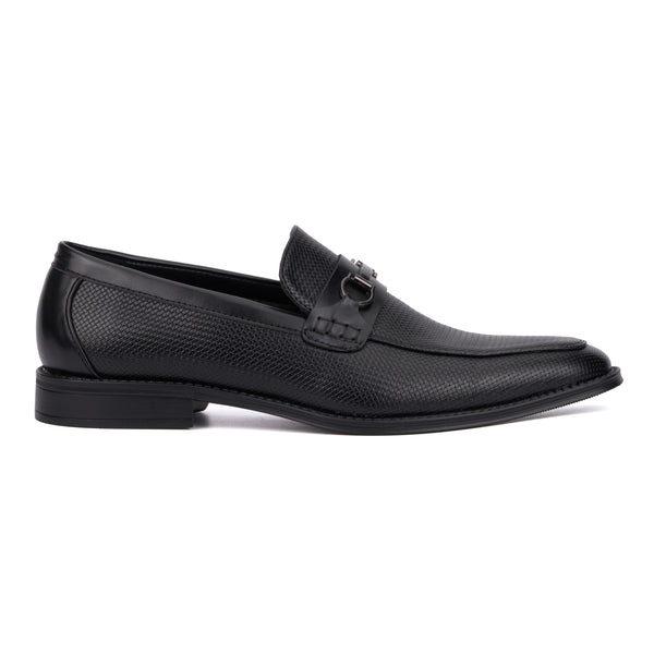 Forever21 Men's Malthe Loafer Dress Shoe Black