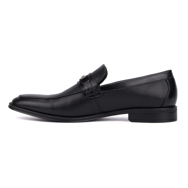Forever21 Men's Malthe Loafer Dress Shoe Black