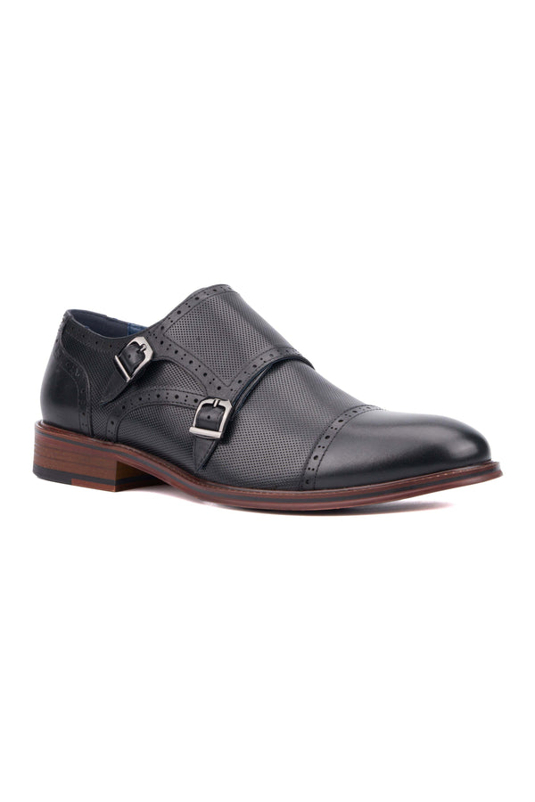 Forever21 Men's Morgan Dress Monk Strap Black