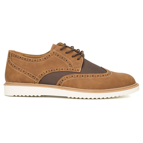 Forever21 Men's Tyler Wingtip Oxford Brown