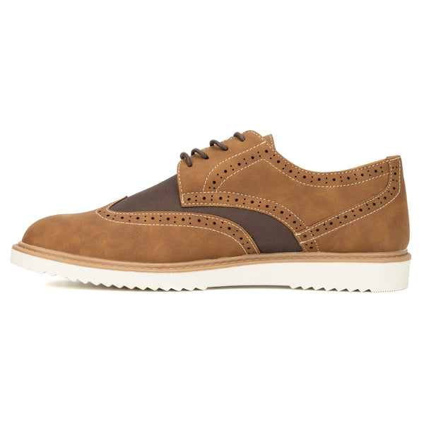 Forever21 Men's Tyler Wingtip Oxford Brown