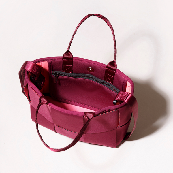 Forever21 MINI ICON TOTE BERRY