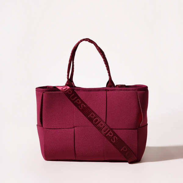 Forever21 MINI ICON TOTE BERRY