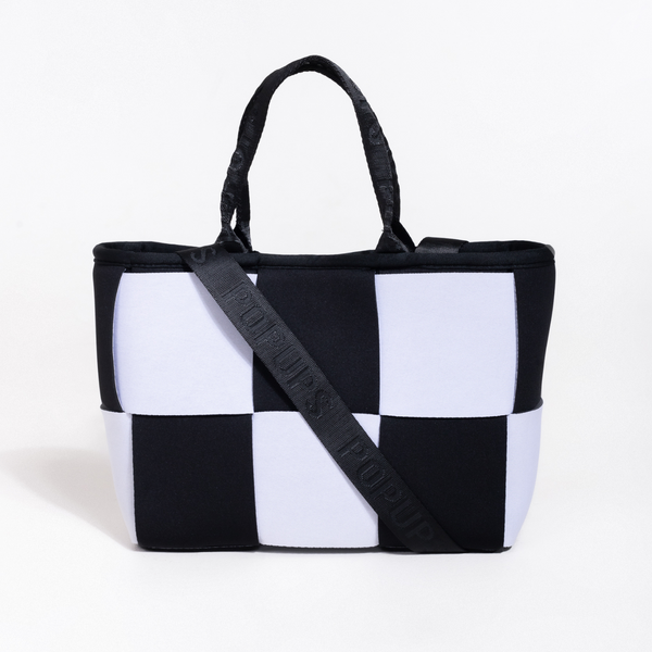 Forever21 MINI ICON TOTE BLACK and WHITE