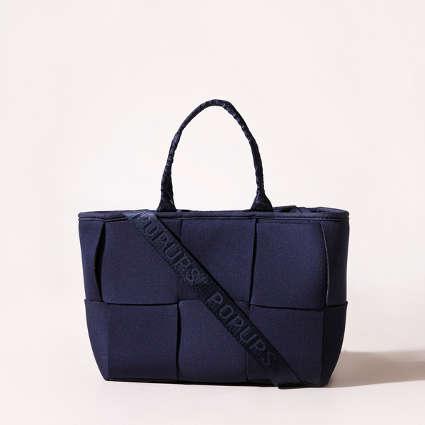 Forever21 MINI ICON TOTE DEEP BLUE
