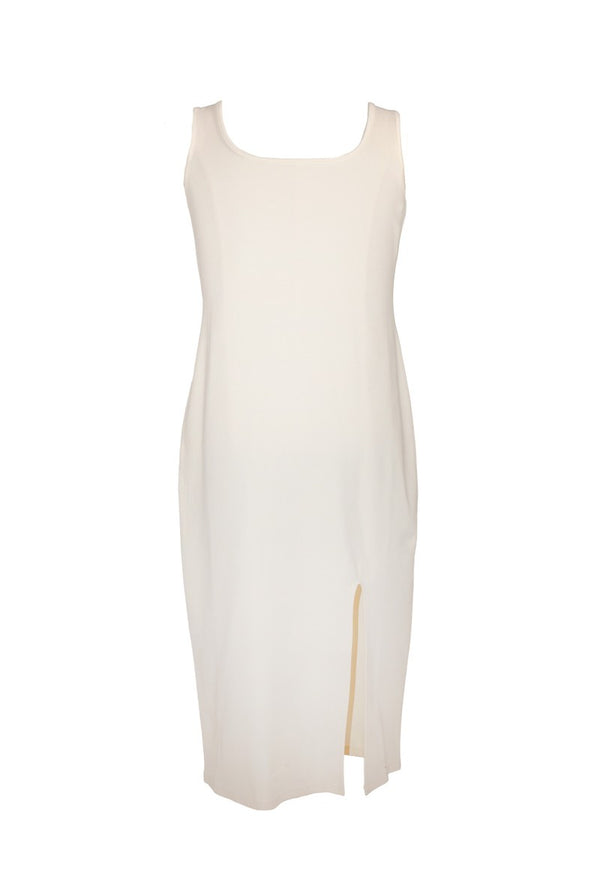 Forever21 Plus Size Sleeveless Midi Dress CREAM