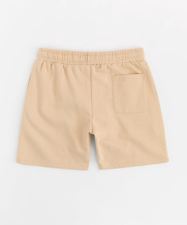 Forever21 Popeye Applique Short - Tan TAN
