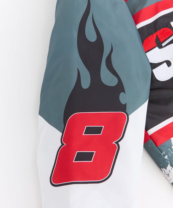 Forever21 Racing Jacket - Black BLACK