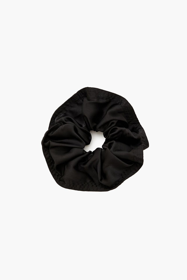 Forever21 Ruched Hair Scrunchie BLACK