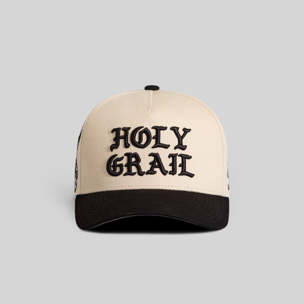 Forever21 HOLY GRAIL SAND BLACK TWILL TRUCKER Beige