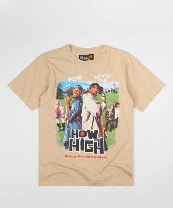 Forever21 How High Poster Short Sleeve Tee - Sand SAND