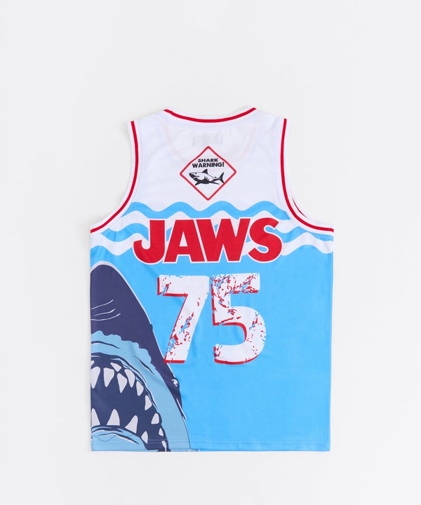 Forever21 Jaws Basketball Jersey - Light Blue LIGHT BLUE