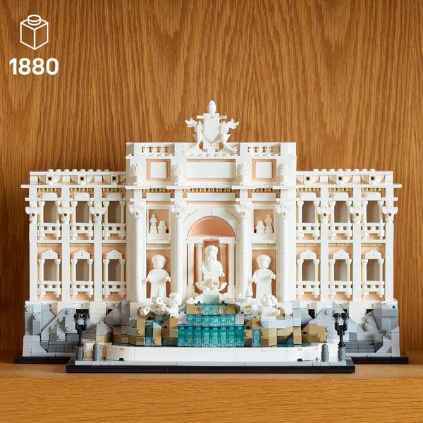 Forever21 LEGO® Architecture Trevi Fountain Model Italian Landmark Rome Memorabilia 21062