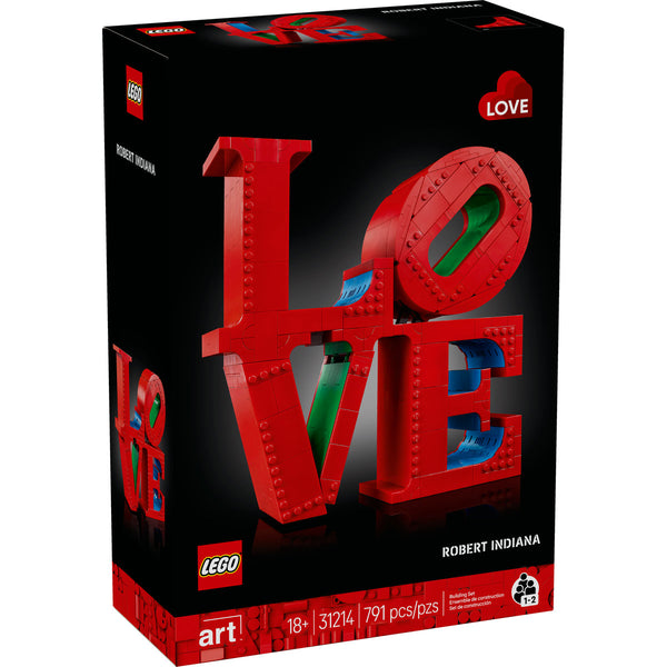 Forever21 LEGO® Art LOVE Gift For Couples And Home Decor Idea 31214
