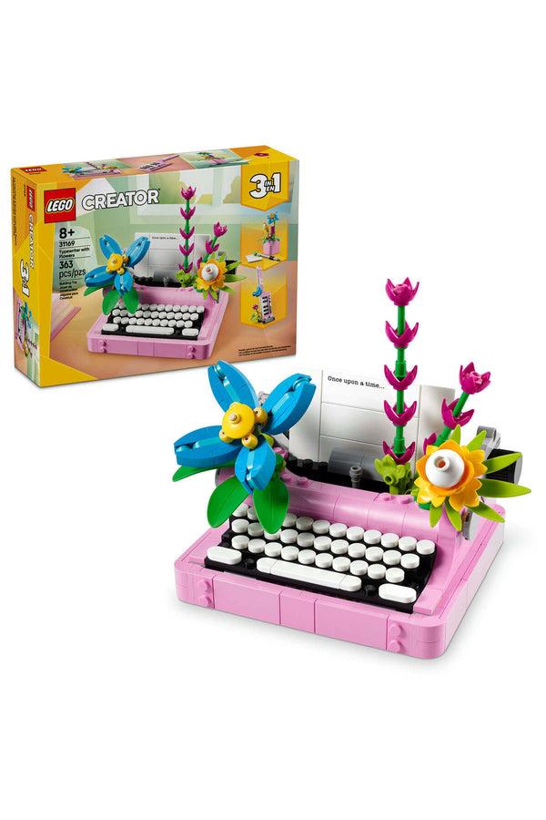 Forever21 LEGO® Creator 3in1 Typewriter With Flowers Toy Playset 31169