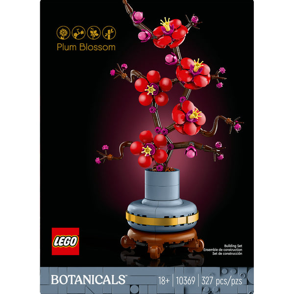 Forever21 LEGO® Icons Plum Blossom Flower Decor Display Set 10369