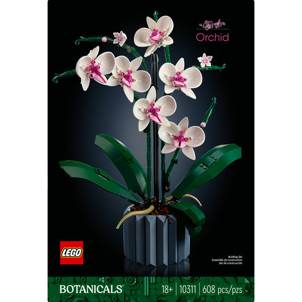 Forever21 LEGO® Orchid 10311 Plant Decor Building Kit 608 Pieces