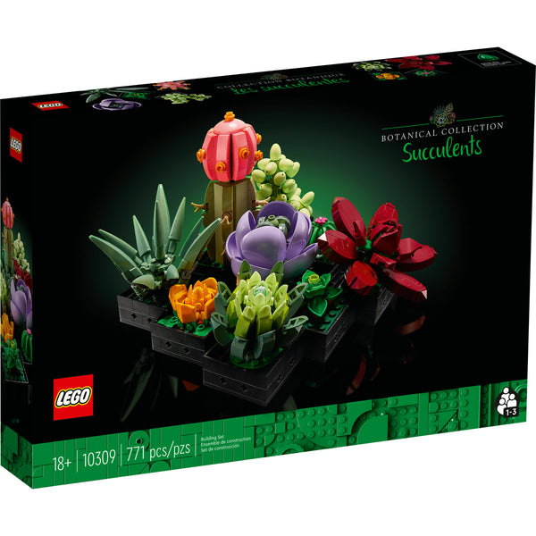 Forever21 LEGO® Succulents 10309 Plant Decor Building Kit 771 Pieces