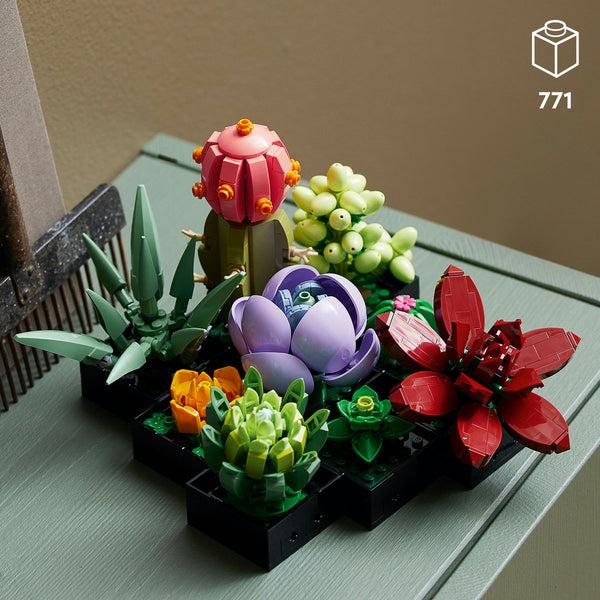 Forever21 LEGO® Succulents 10309 Plant Decor Building Kit 771 Pieces