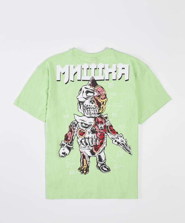 Forever21 Mishka Foreign Cyco Short Sleeve Tee - Light Green MEDIUM GREEN