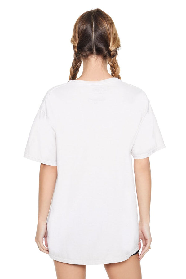 Forever21 Oversized The Rolling Stones Tee LIGHT GREY/MULTI