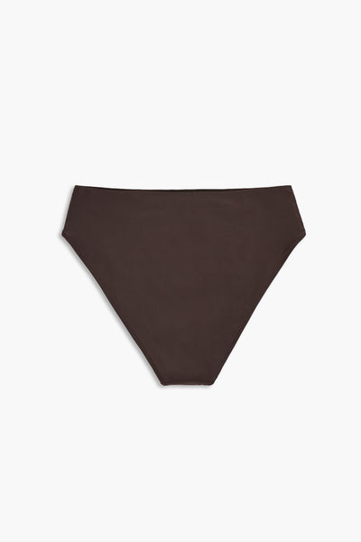 Forever21 Plus Size Cheeky Bikini Bottoms DARK BROWN