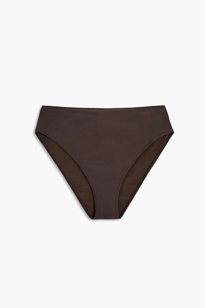 Forever21 Plus Size Cheeky Bikini Bottoms DARK BROWN