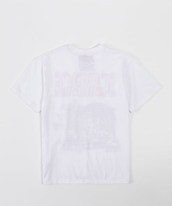 Forever21 Scarface Money Power Respect Applique Short Sleeve Tee - White WHITE