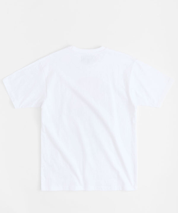 Forever21 Teddy Rhinestone Short Sleeve Tee - White WHITE