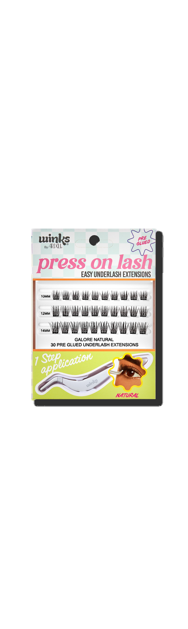 Ulta Ardell  Winks Press On Pre-Glued Underlash Extensions