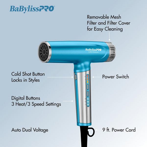 Ulta BaBylissPRO Professional Nano Light Ionic Dryer