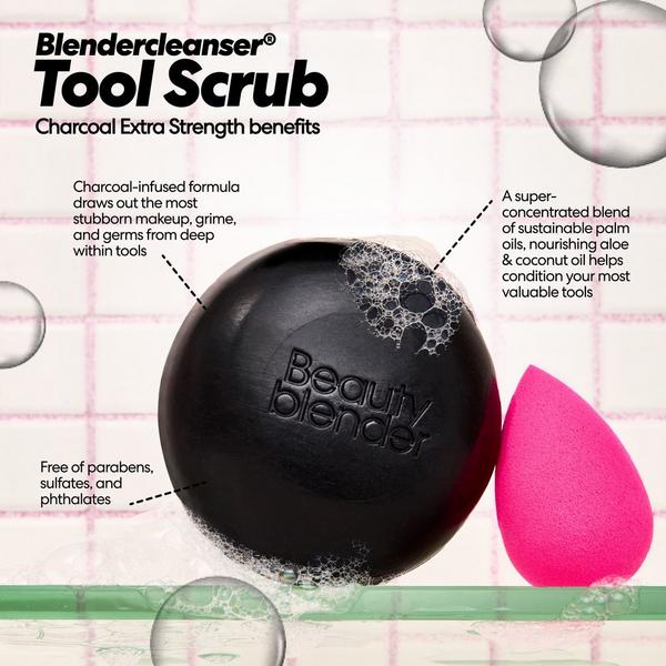 Ulta Beautyblender  Blendercleanser Tool Scrub Charcoal Hand Sponge & Brush Cleanser