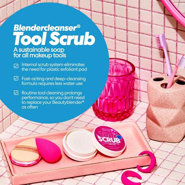 Ulta Beautyblender  Tool Scrub Unscented Hand Sponge & Brush Cleanser
