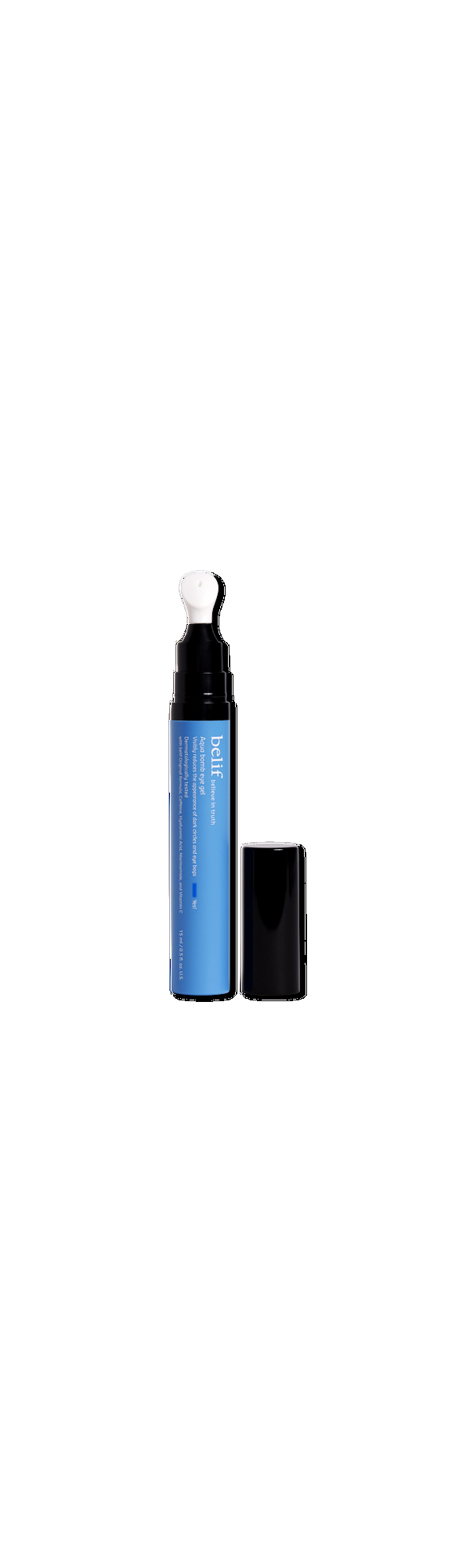 Ulta belif  Aqua Bomb Depuffing Eye Gel with Caffeine + Hyaluronic Acid