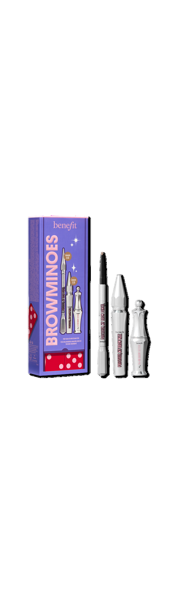 Ulta Benefit Cosmetics  Browminoes Holiday Gift Trio with Brow Service Voucher