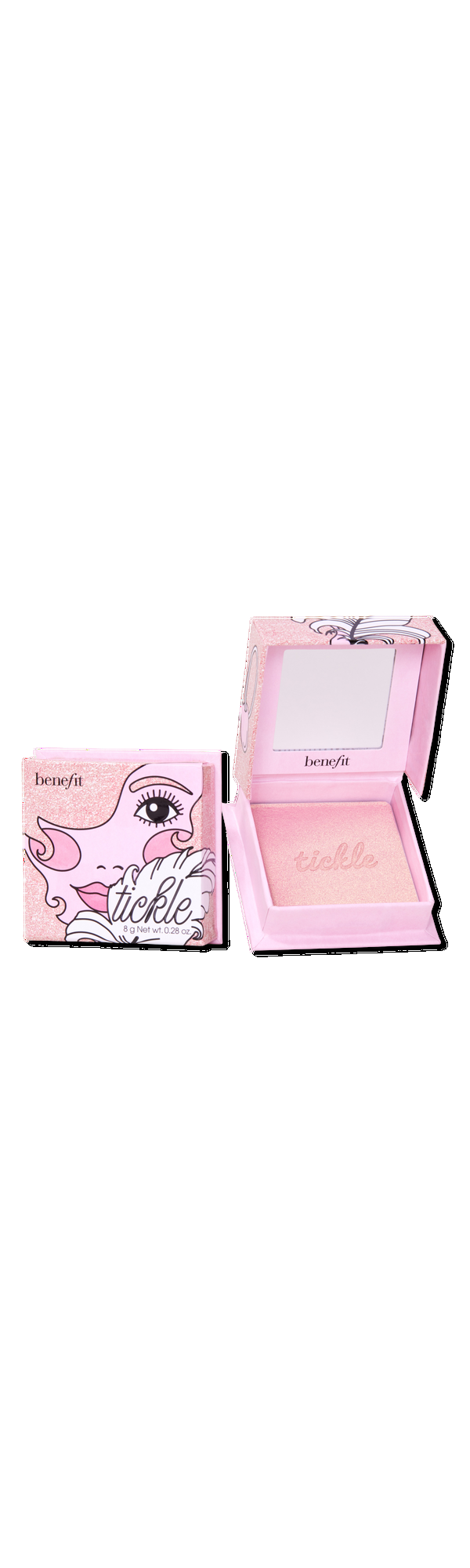 Ulta Benefit Cosmetics  Tickle Golden Pink Powder Highlighter