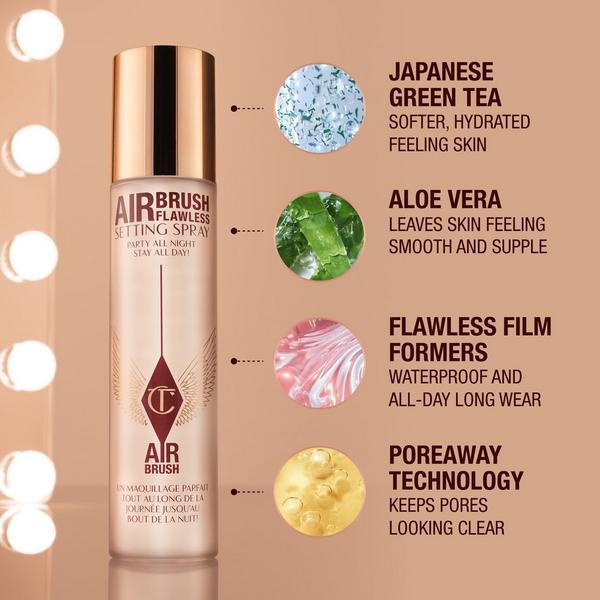 Ulta Charlotte Tilbury  Airbrush Flawless Setting Spray Duo