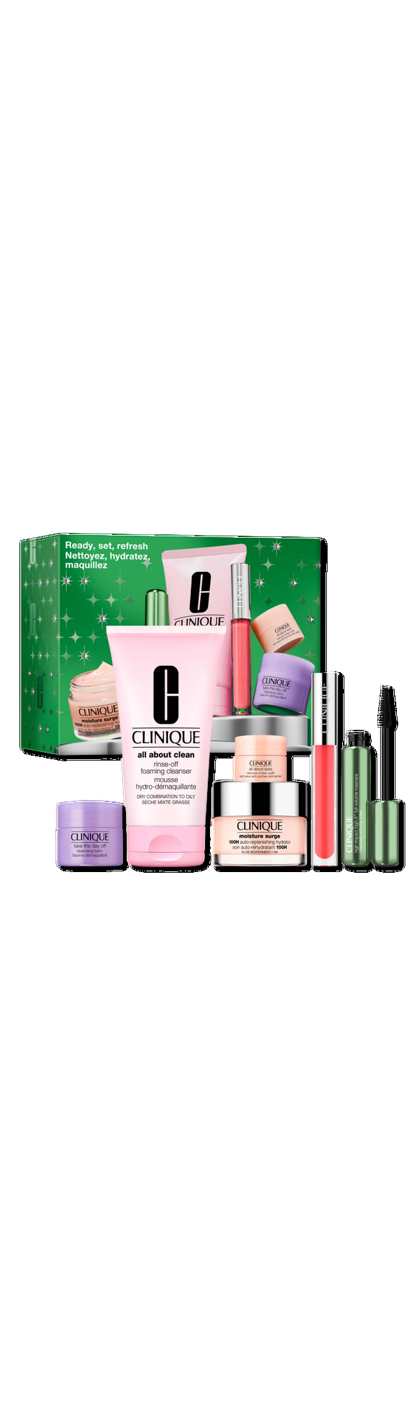 Ulta Clinique  Ready Set Refresh: Hydrating Skincare & Everyday Makeup Gift Set
