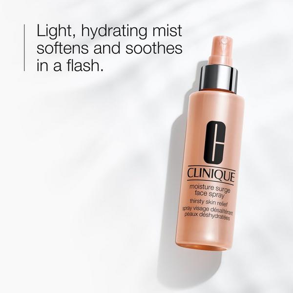 Ulta Clinique  Travel Size Moisture Surge Face Spray Thirsty Skin Relief