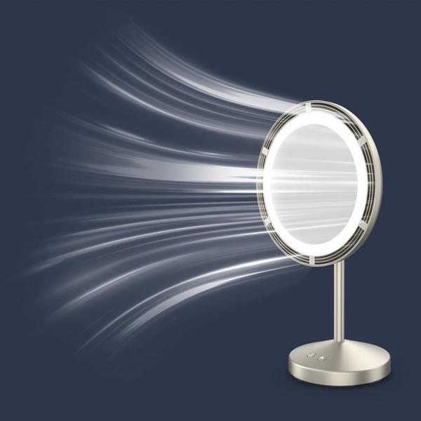 Ulta Conair  Brushed Satin Nickel Lighted Fan Mirror