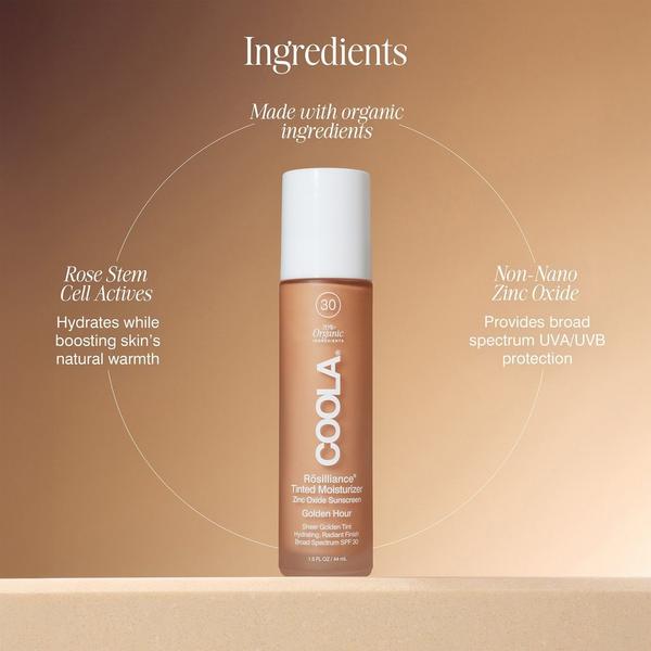 Ulta COOLA  Rosilliance Tinted Moisturizer Organic Sunscreen SPF 30